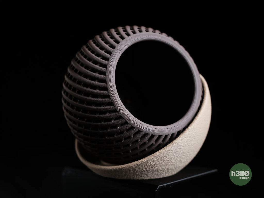 Troia Geometric Planter, 3D printed in PLA, view 2 of 11