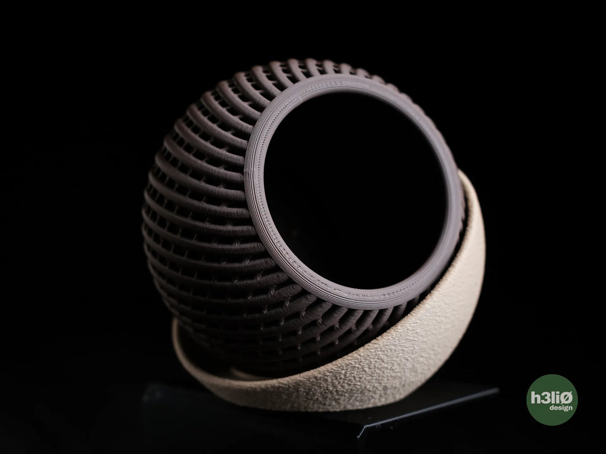 Troia Geometric Planter, 3D printed in PLA, view 2 of 11