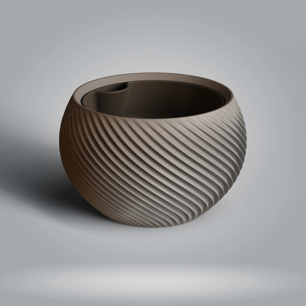 Sfera Collection 1, Ondula II (left-hand twist), studio render