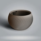 Sfera Collection 1, Ondula II (left-hand twist), studio render