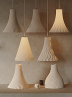 Aeolian 02 flared pendant lampshades — product view 3