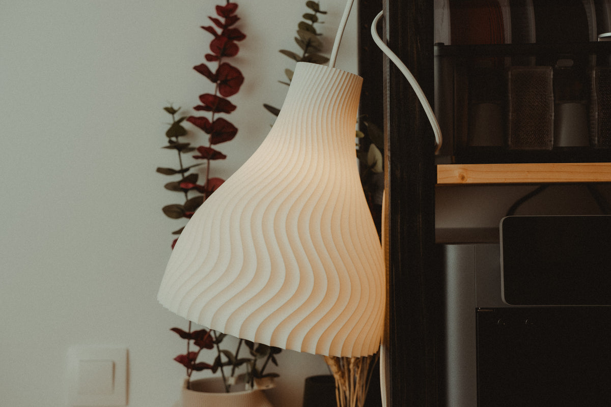 Aeolian Bell 01 — additional designer photograph; electrical hardware excluded