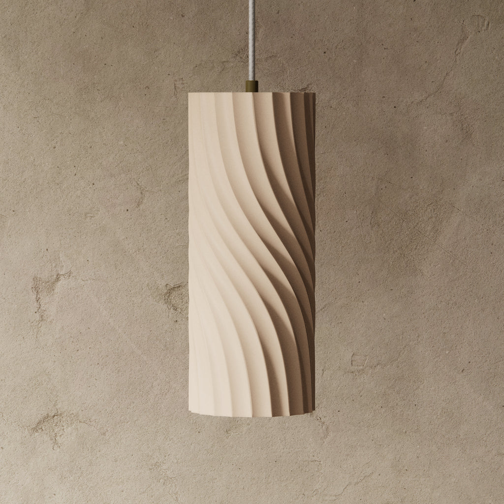 Aeolian Dune 02 — lampshade only; hardware excluded
