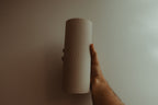 Aeolian Wave lampshades — designer reference; shade and printed adapter only, electrical hardware not included