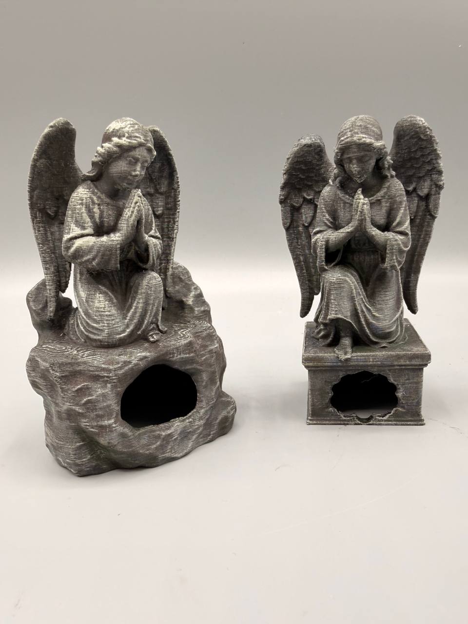 Angel Statue Hideout — original designer photo 2