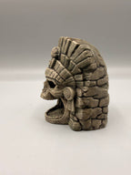 Aztec skull hideout — designer reference view