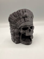 Aztec skull hideout — designer reference view