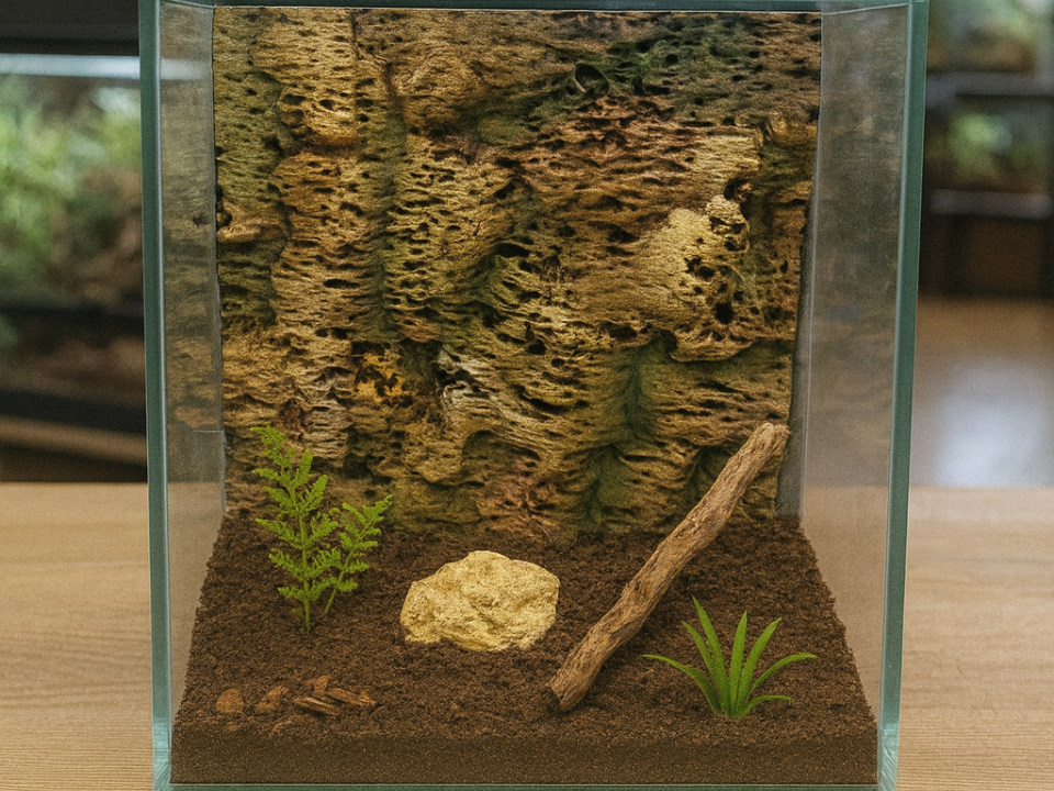 Bark Backdrop 1 — licensed product photo 01; painted example, supplied unpainted Main image