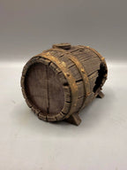 Rustic Barrel Hide, With Feet — designer example; supplied unpainted