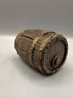 Rustic Barrel Hide, Without Feet — designer example; supplied unpainted