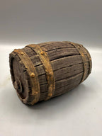 Rustic Barrel Hide, Without Feet — designer example; supplied unpainted