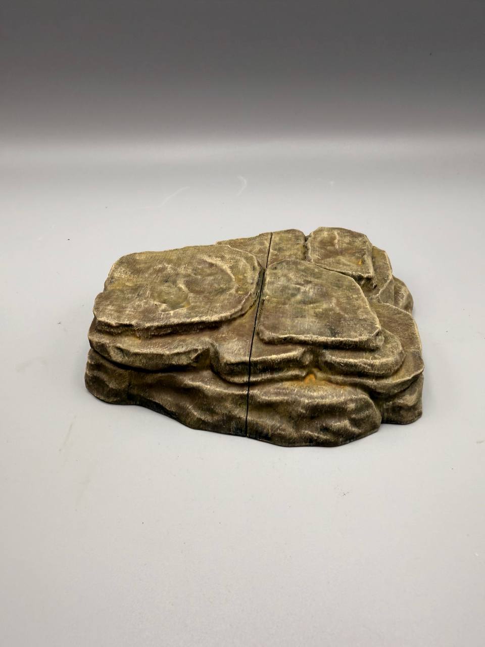 Big Flat Cave — licensed source view 4; supplied unpainted in chosen filament colour