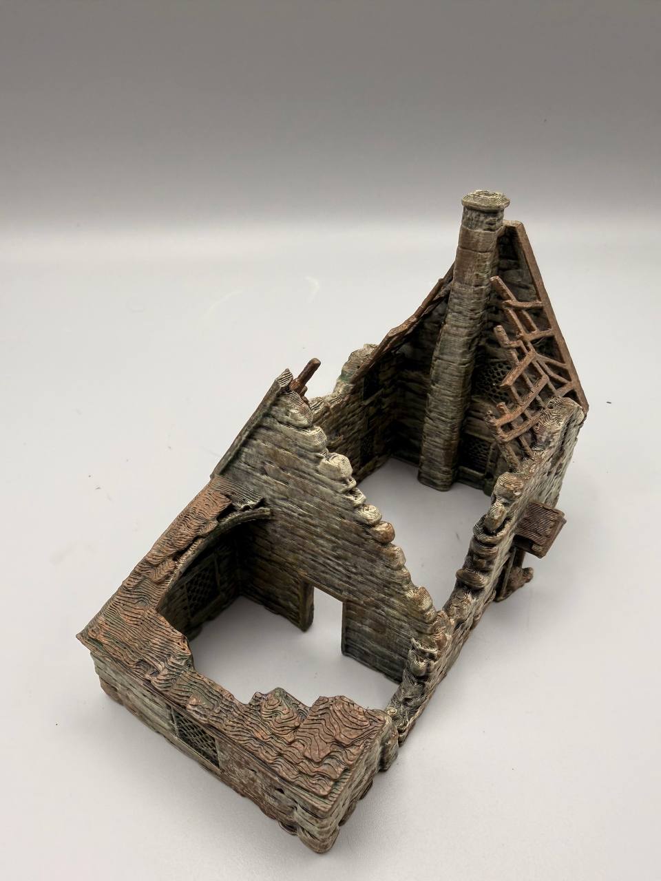 Broken House — licensed view 7; ships unpainted in chosen colour