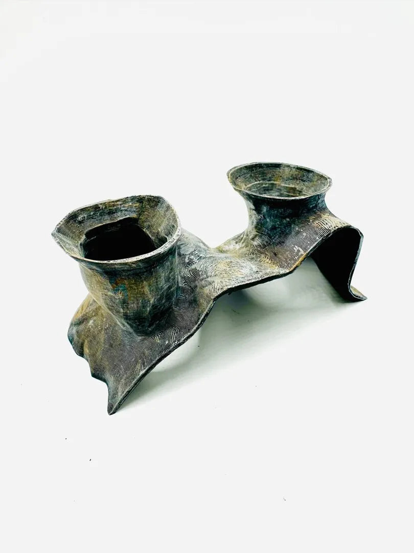 Bury-in Double Cave | Twin-Entrance Substrate Shelter Secondary image