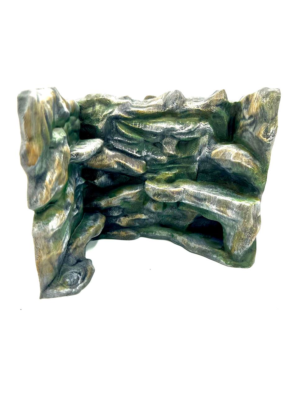 Cave background with integrated lower hide — original designer photo 3