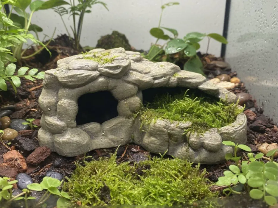 Cave Bowl — licensed designer photo; supplied unpainted in your selected PETG colour