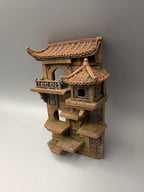 China Town 3D Background — original designer view 3; ships unpainted