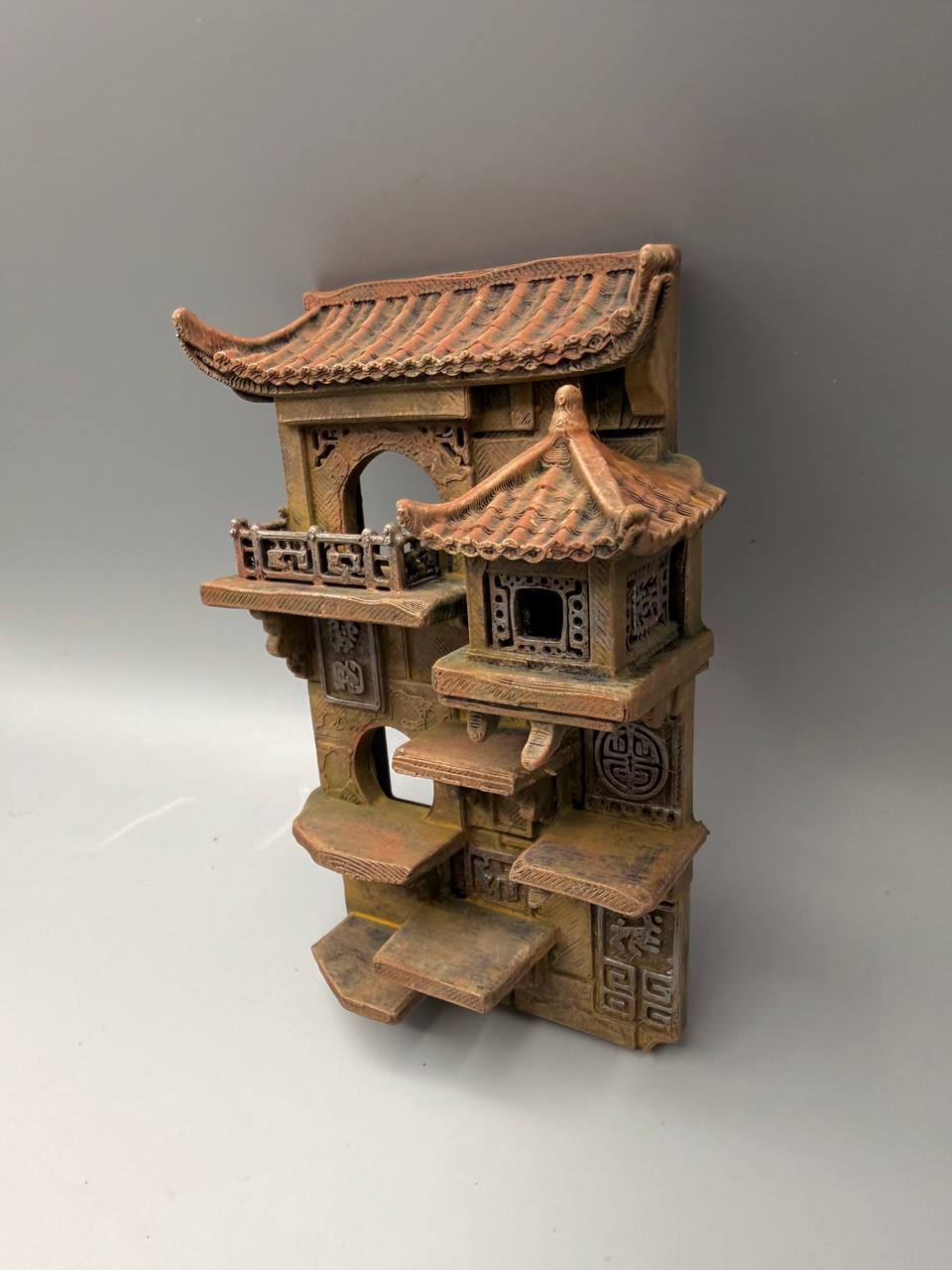 China Town 3D Background — original designer view 3; ships unpainted