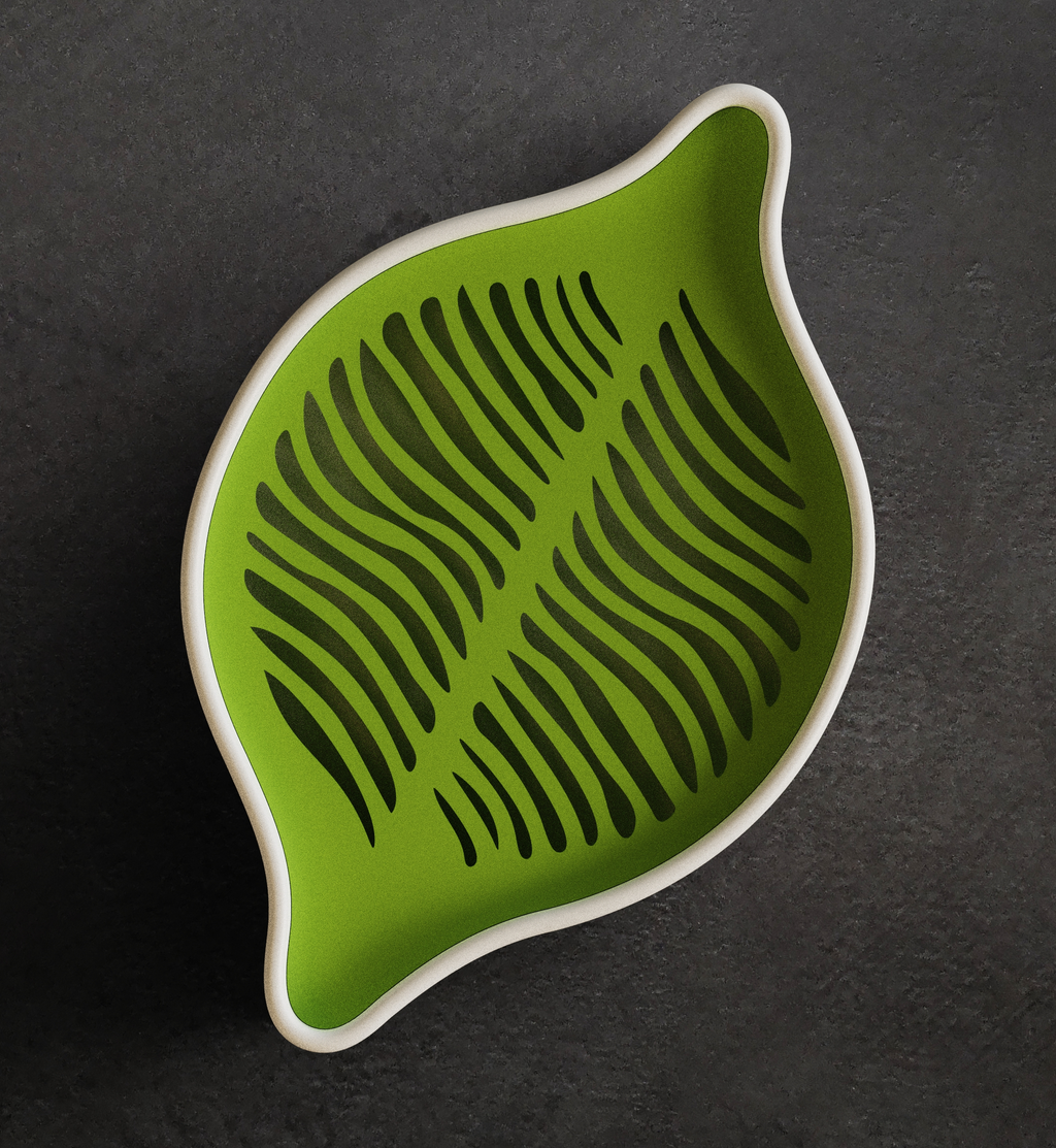 Soap Collection 4 — Flowing Leaf — individual pattern close-up