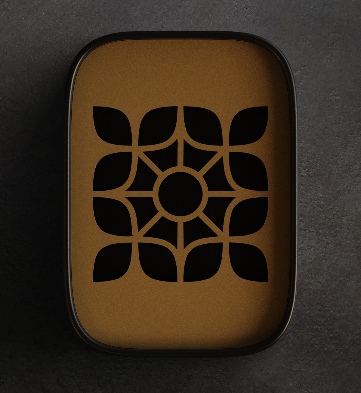 Soap Collection 4 — Rounded Floral Tile — individual pattern close-up