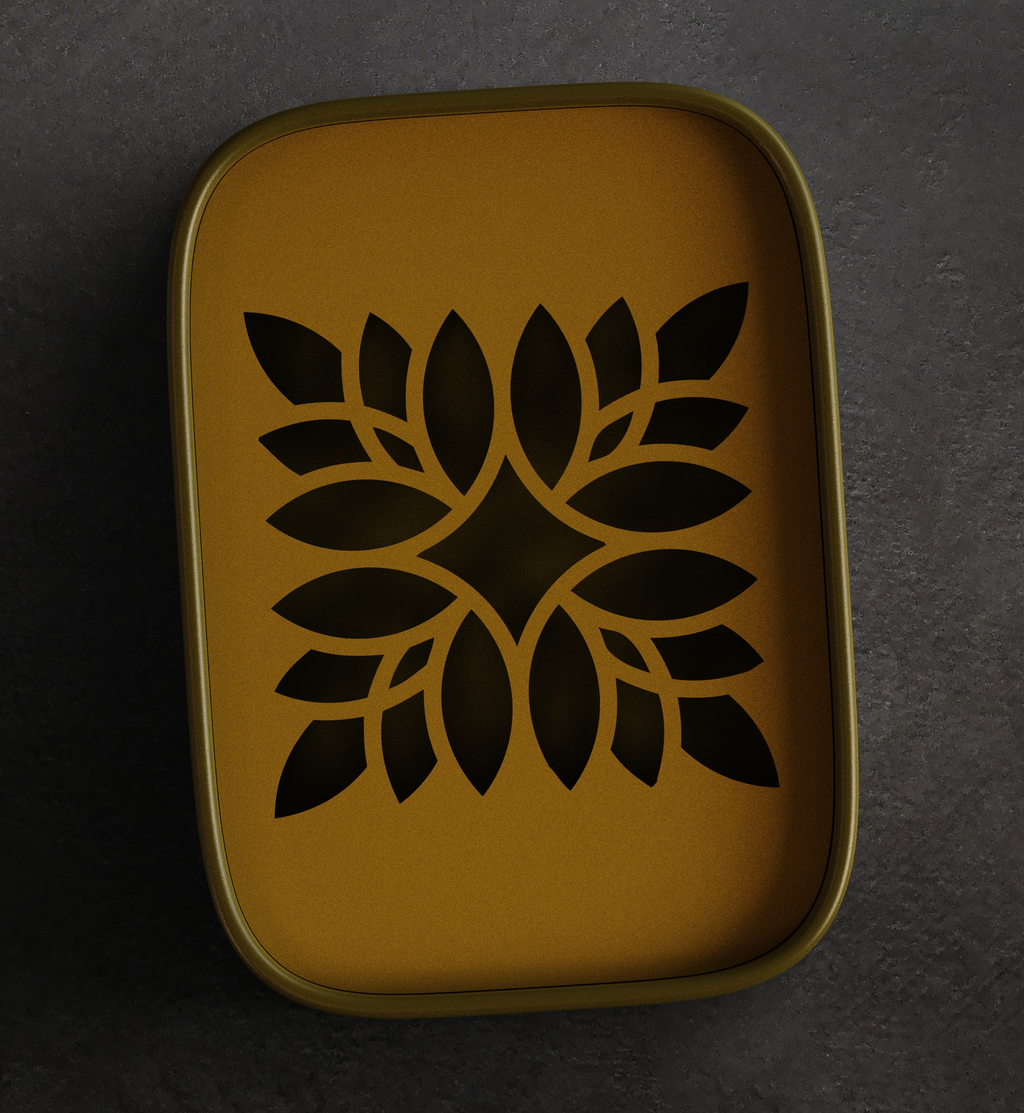 Soap Collection 4 — Rounded Lotus — individual pattern close-up