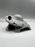 Crashed UFO Hideout — original designer photo 9; painted examples, product supplied unpainted