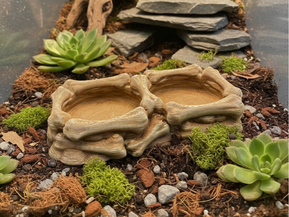 Double Bone Bowl — designer reference view Main image