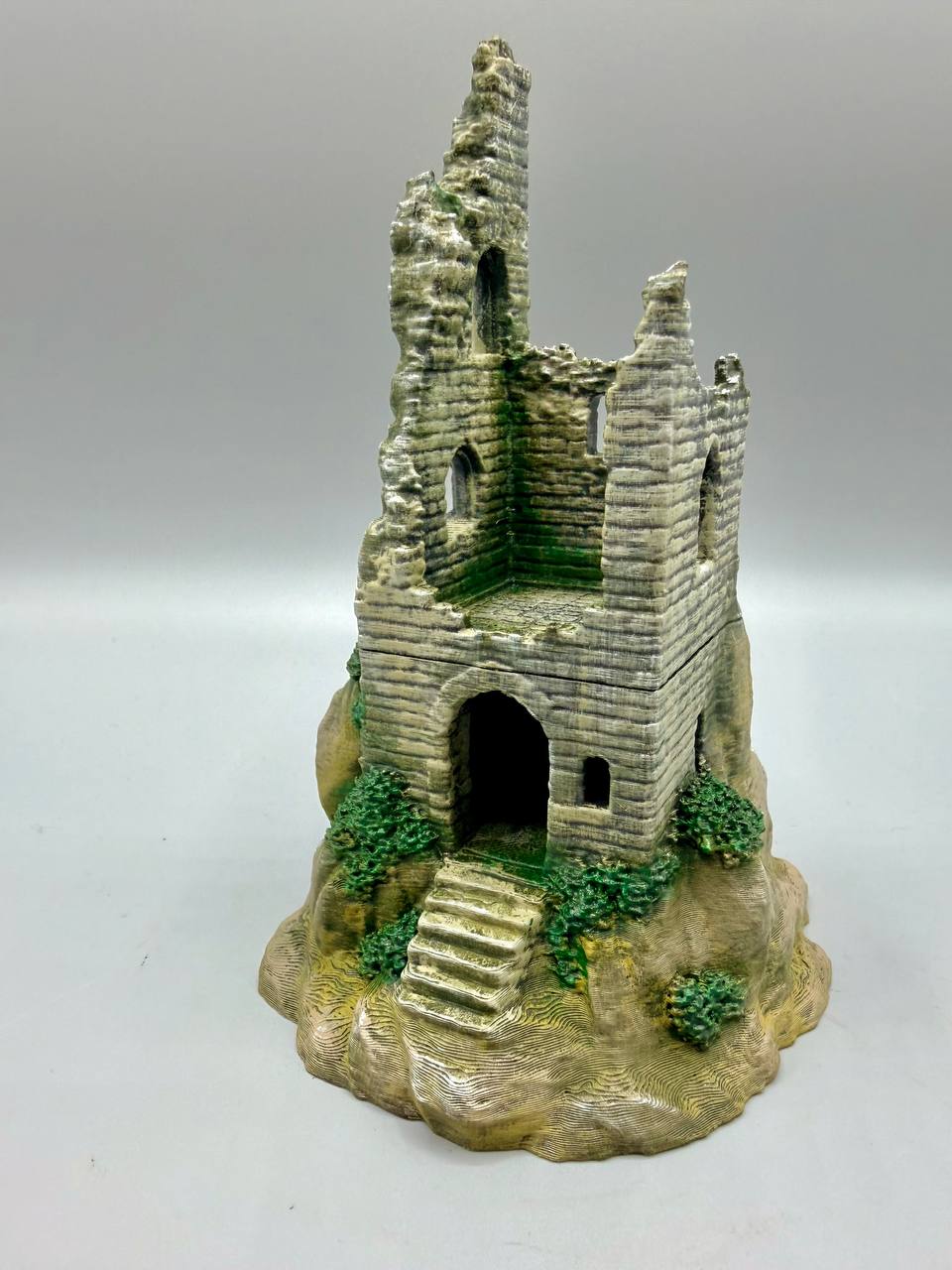 Drachenfels Ruin — licensed view 2; supplied unpainted in chosen filament colour
