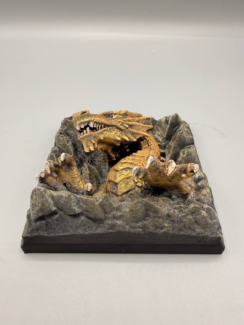 Dragon Guardian sculpted background — original designer photo 5