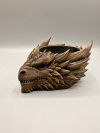 Dragon Planter — designer reference; supplied unpainted in chosen PETG colour