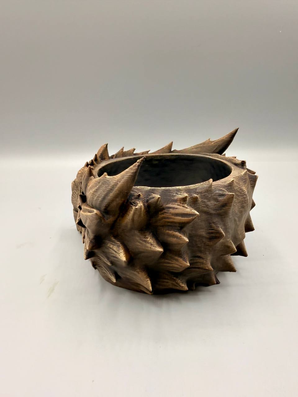 Dragon Planter — designer reference; supplied unpainted in chosen PETG colour