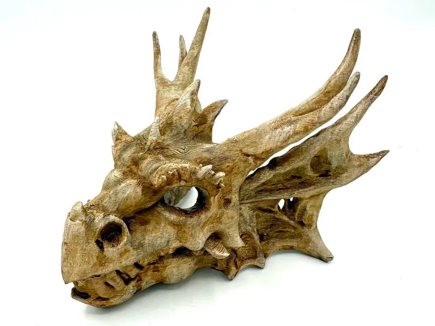 Dragon Skull — designer example showing the complete skull