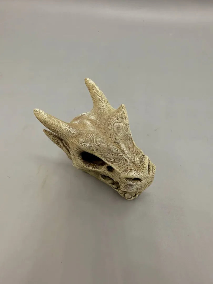 Dragon Skull — licensed product view; supplied unpainted in your chosen PETG colour