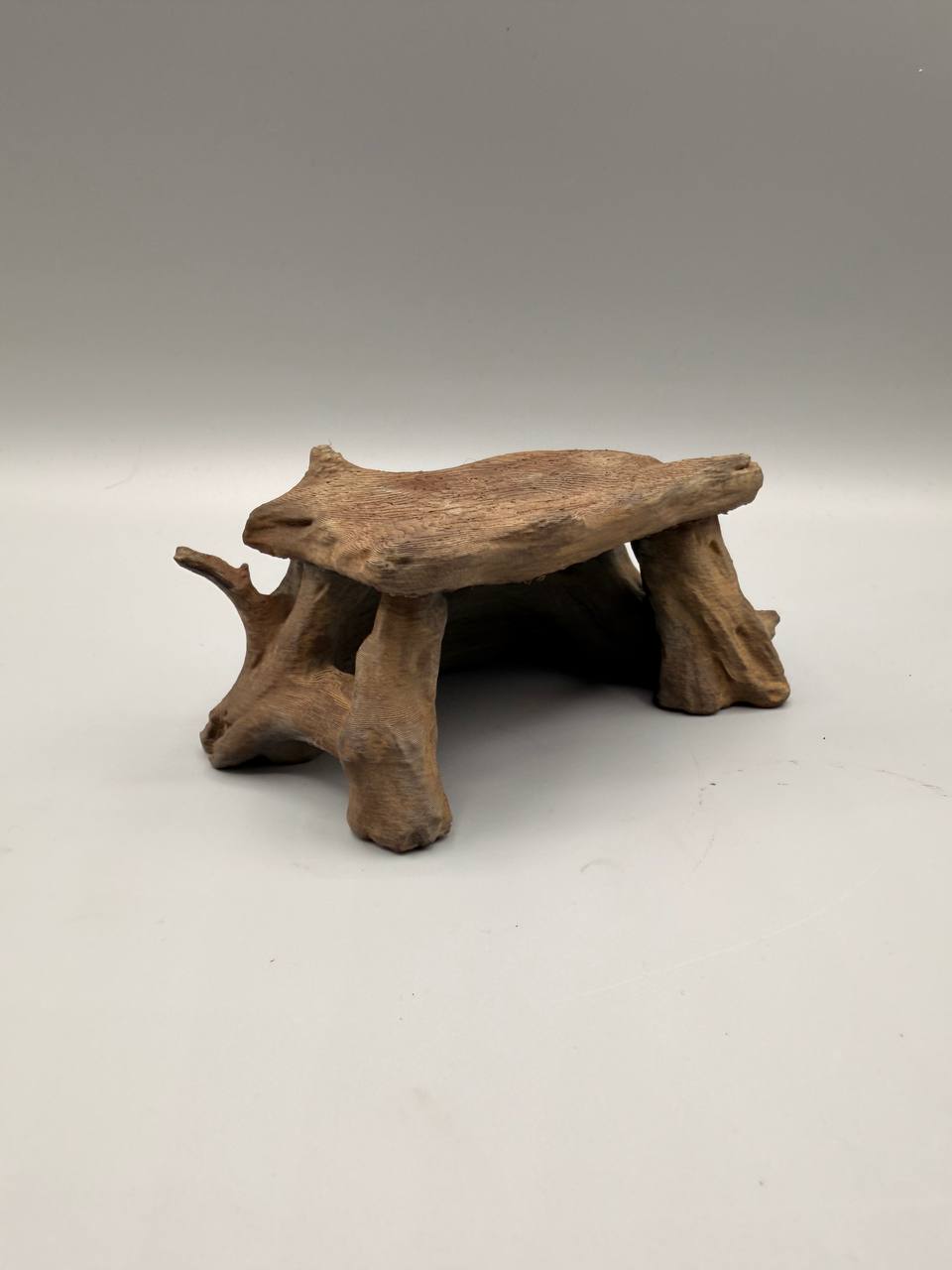 Driftwood Hideout | Woodland Shelter & Root-Style Platform Secondary image