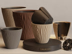 Ikigaiform Dusk Shadow Wave Planter, original gallery image 1