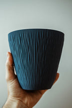 Ikigaiform Dusk Shadow Wave Planter, original gallery image 10