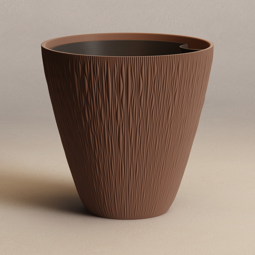 Ikigaiform Dusk Shadow Wave Planter, original gallery image 23