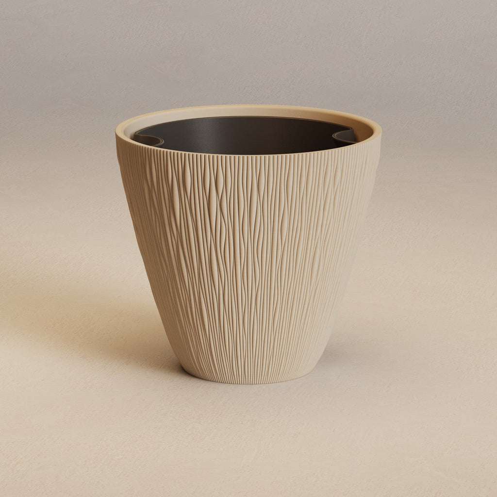 Ikigaiform Dusk Shadow Wave Planter, original gallery image 24