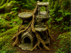 Elben Ruin Fortress — licensed view 1; supplied unpainted in chosen colour