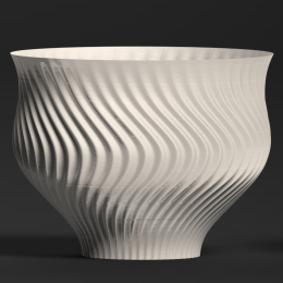 Elegant Planters — Pattern 1, exact close-up from the original Ikigaiform photograph