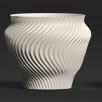 Elegant Planters — Pattern 3, exact close-up from the original Ikigaiform photograph