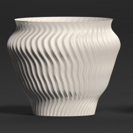 Elegant Planters — Pattern 5, exact close-up from the original Ikigaiform photograph
