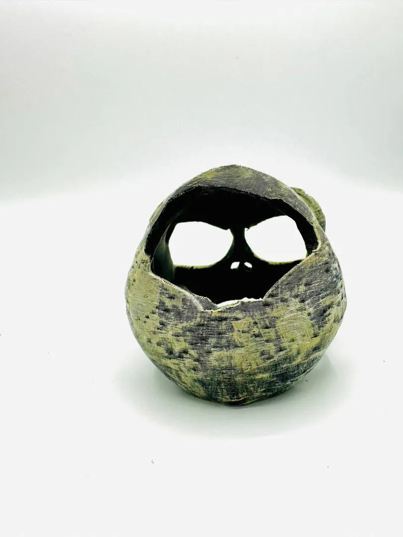 Funny Skull — original designer photo; supplied unpainted in your chosen PLA colour