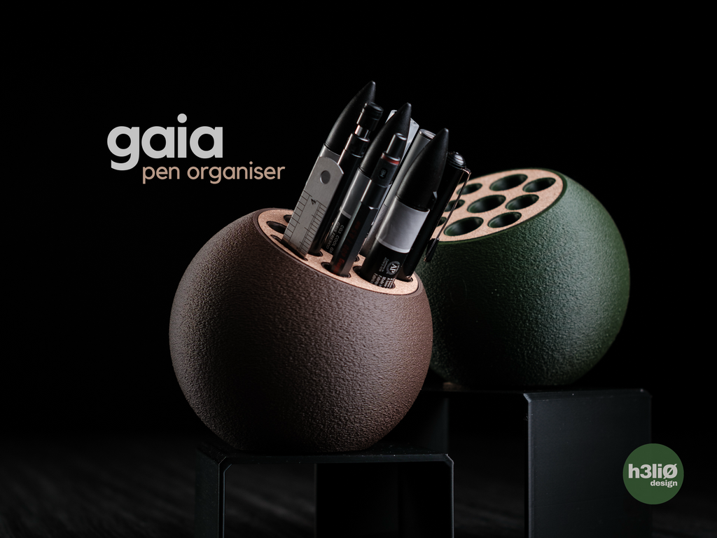 Gaia Pen Organizer — designer product photograph