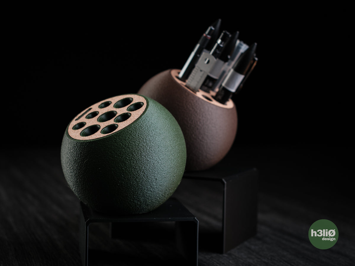 Gaia Pen Organizer — designer product photograph