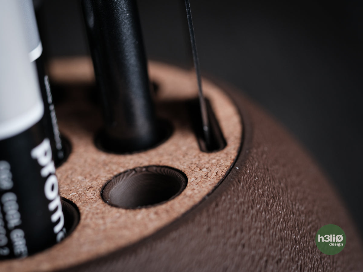 Gaia Pen Organizer — designer product photograph