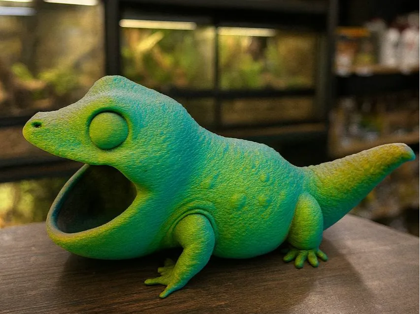 Gecko Box — original MakerWorld styled cover