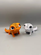 Gecko Couple — licensed designer product photograph