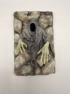 Ghost hooded figure terrarium background — designer photo 2