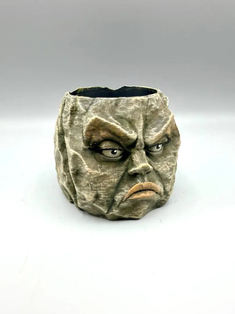 Grumpy Granny Stone Planter | A Little Attitude for Your Plants Secondary image